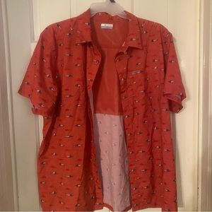 Men’s Columbia PFG button-up short sleeve XXL